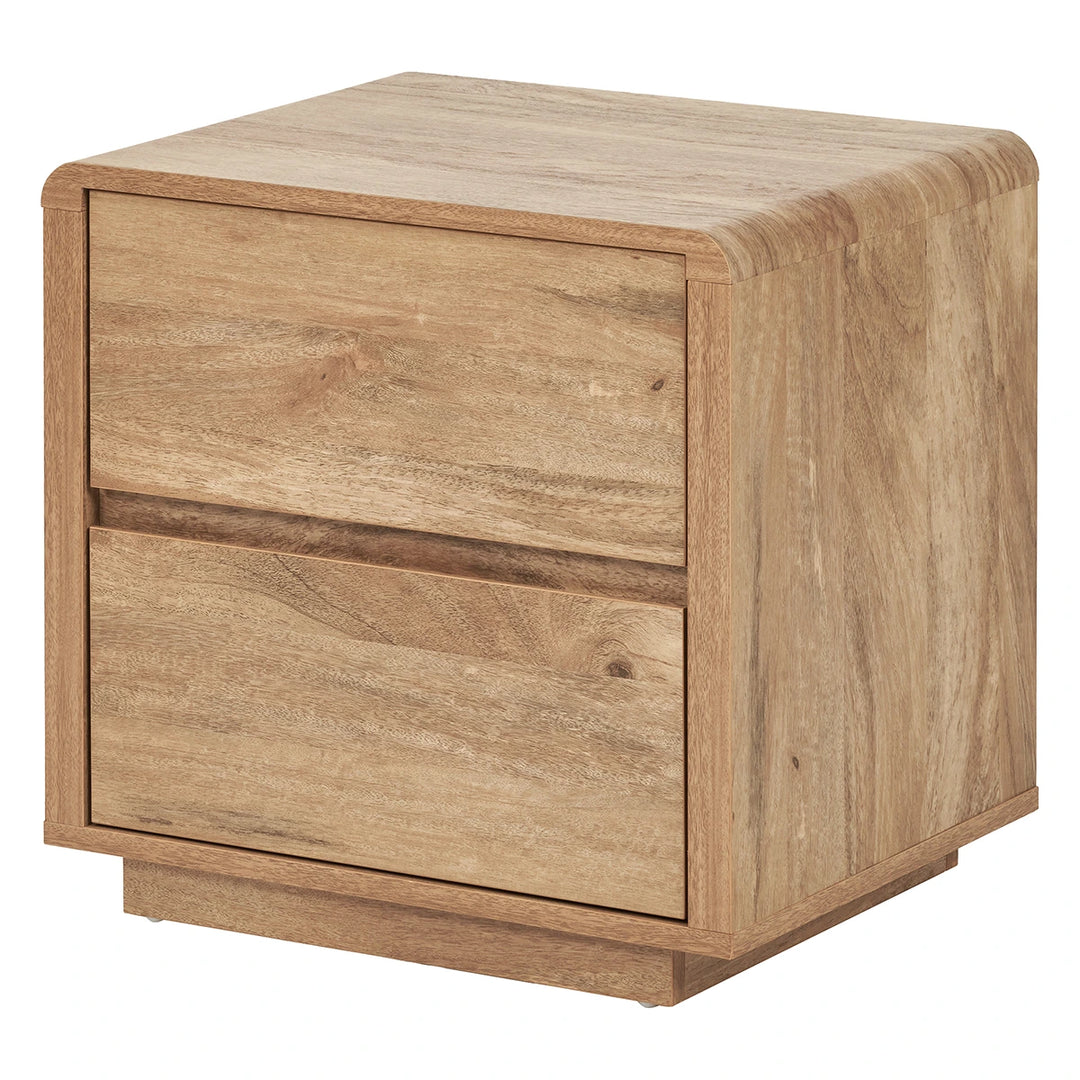 Eversley Oak Effect 2 Drawer Side Table