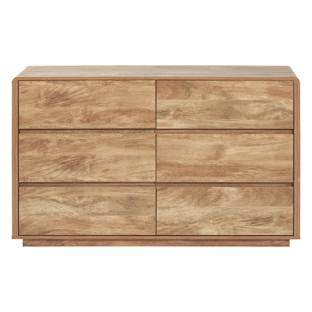 Eversley Oak Effect 6 Chest of Drawers