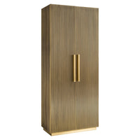 Richmond Interiors Ironville Gold Cabinet