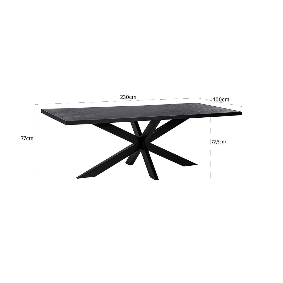 Bourbon Dining Table 230cm Richmond 5