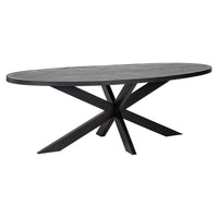 Richmond Interiors Scotch Oval Dining Table - 230cm