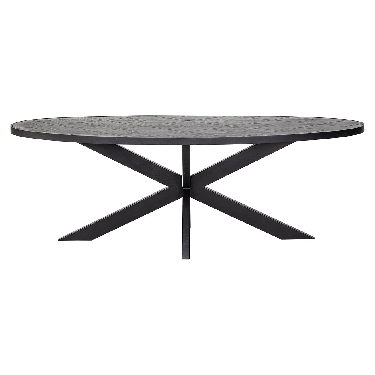 Richmond Interiors Scotch Oval Dining Table - 230cm