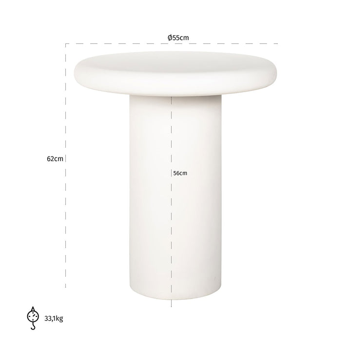 Bloomstone Round Side Table Richmond 5