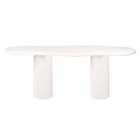 Richmond Interiors Bloomstone 2 Leg Dining Table