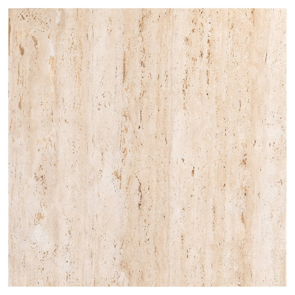 La Cantera Set of 2 Square Coffee Tables - Travertine Richmond 9