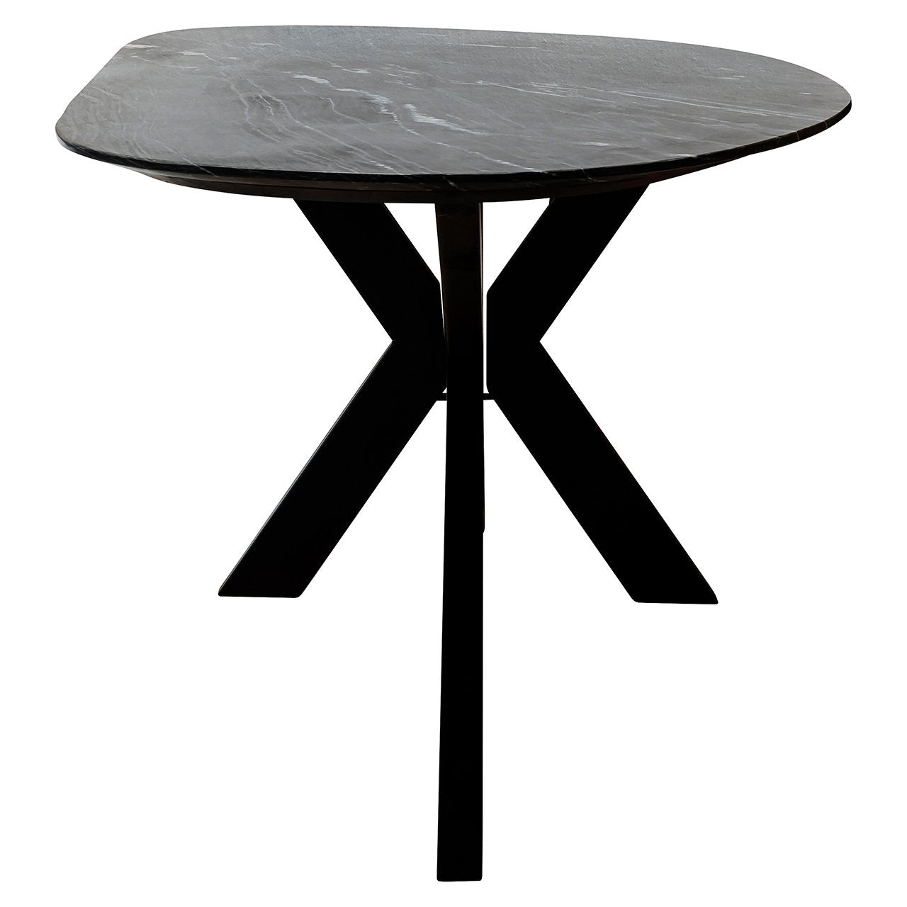 Richmond Interiors Trocadero Dining Table - Black - 220cm