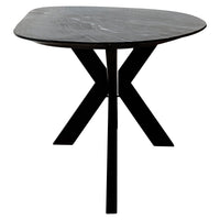 Richmond Interiors Trocadero Dining Table - Black - 220cm