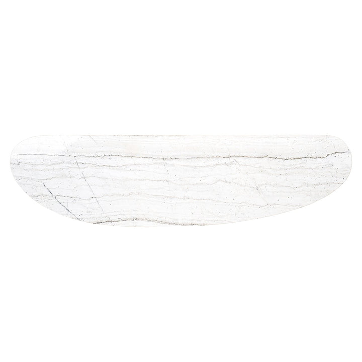 Trocadero Marble Console Table - White Richmond 6