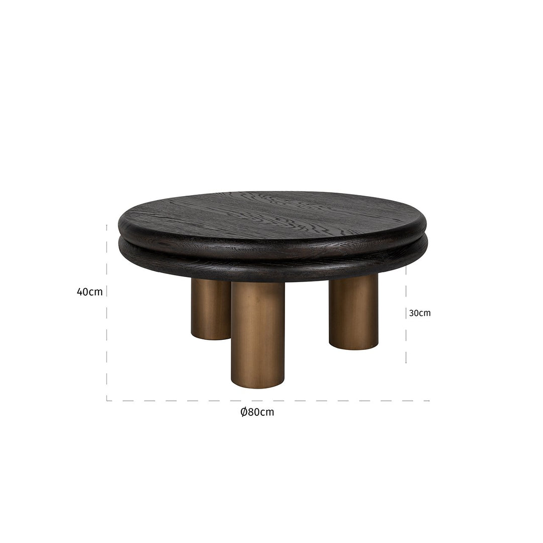 Macaro Round Coffee Table Richmond 5
