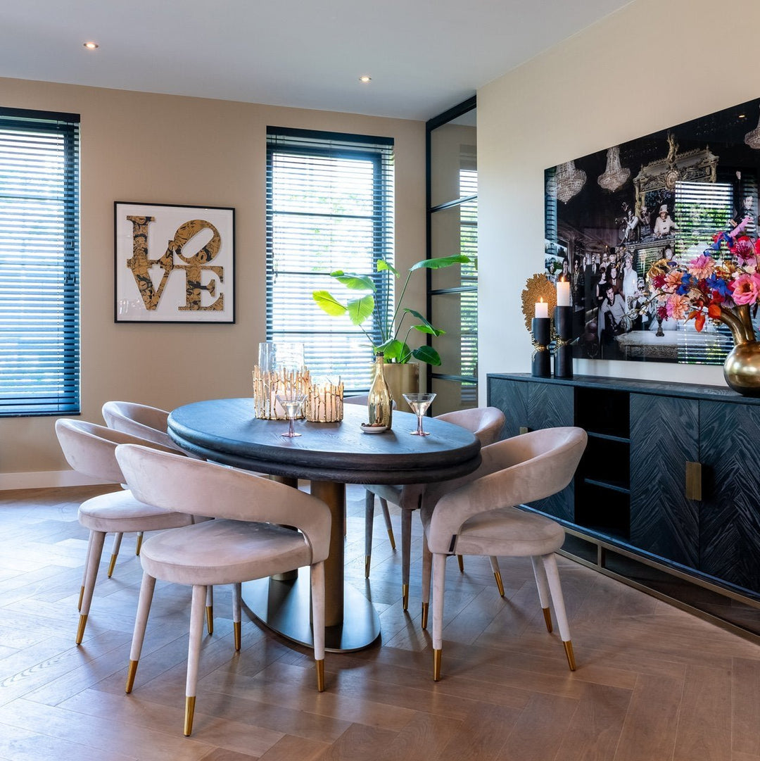 Macaro Oval Dining Table 235cm Richmond 2