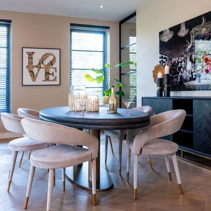 Macaro Oval Dining Table 235cm Richmond 3