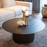 Richmond Interiors Christy Side Table - Gold