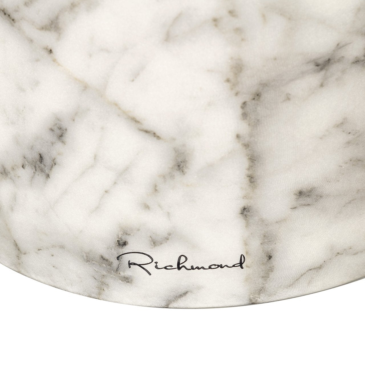 Richmond Interiors Kita Faux Marble Side Table