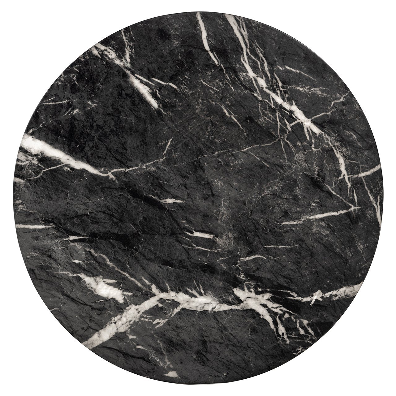 Richmond Interiors Bosco Faux Black Marble Side Table