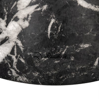 Richmond Interiors Bosco Faux Black Marble Side Table