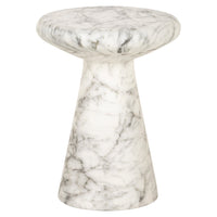 Richmond Interiors Lohan Faux Marble Side Table