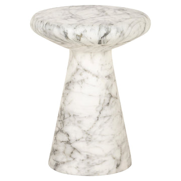 Richmond Interiors Lohan Faux Marble Side Table