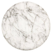 Richmond Interiors Lohan Faux Marble Side Table