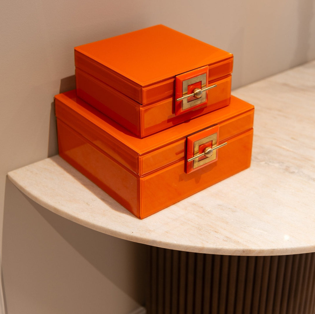 Mayfield Marble Top Console Table - Brown Richmond 4