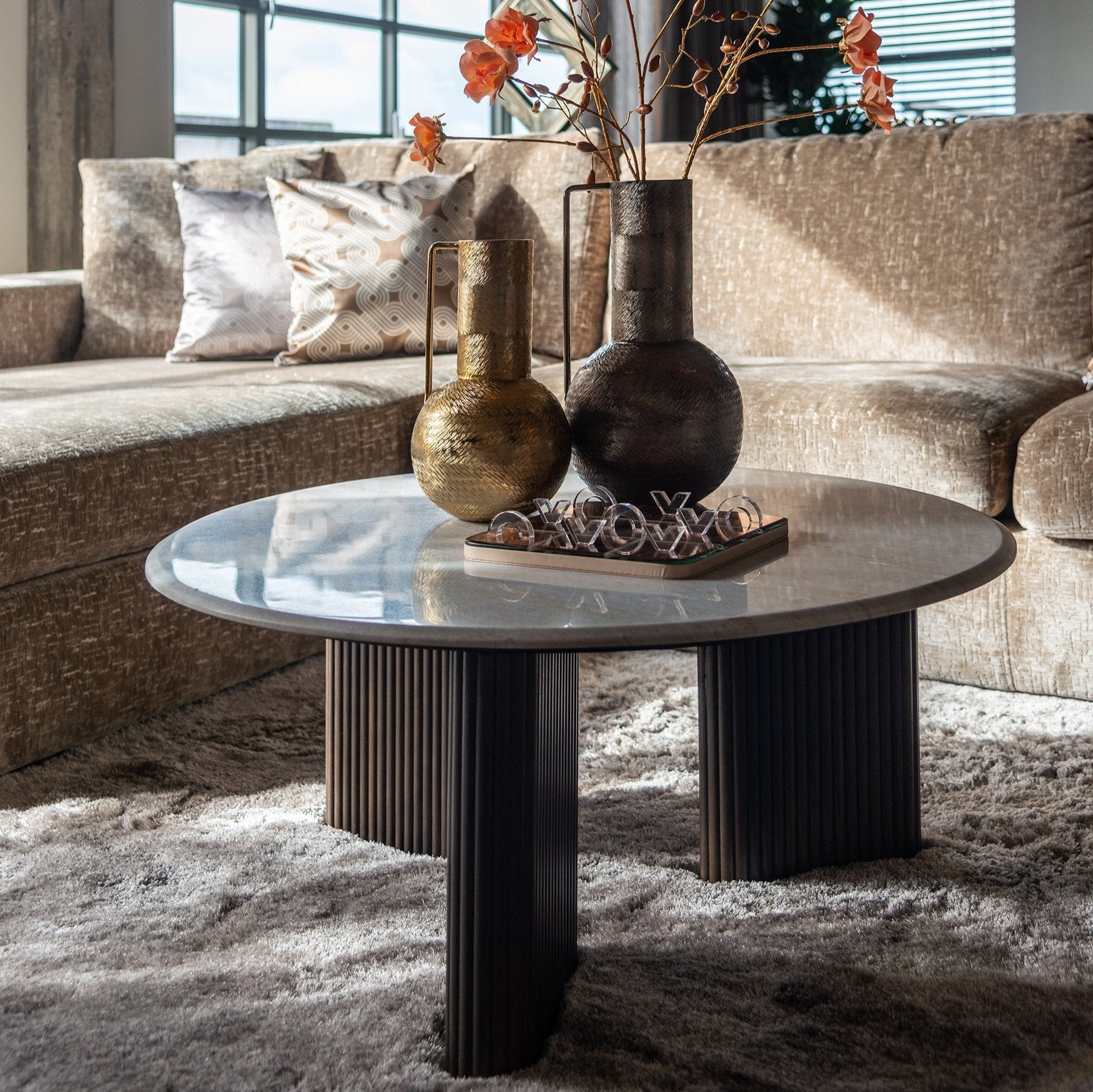 Richmond Interiors Mayfield Coffee Table - 90cm