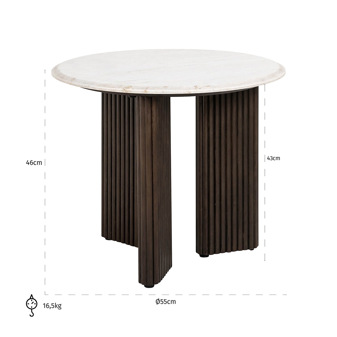 Richmond Interiors Mayfield Side Table