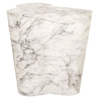 Richmond Interiors Rockyard Faux Marble Side Table