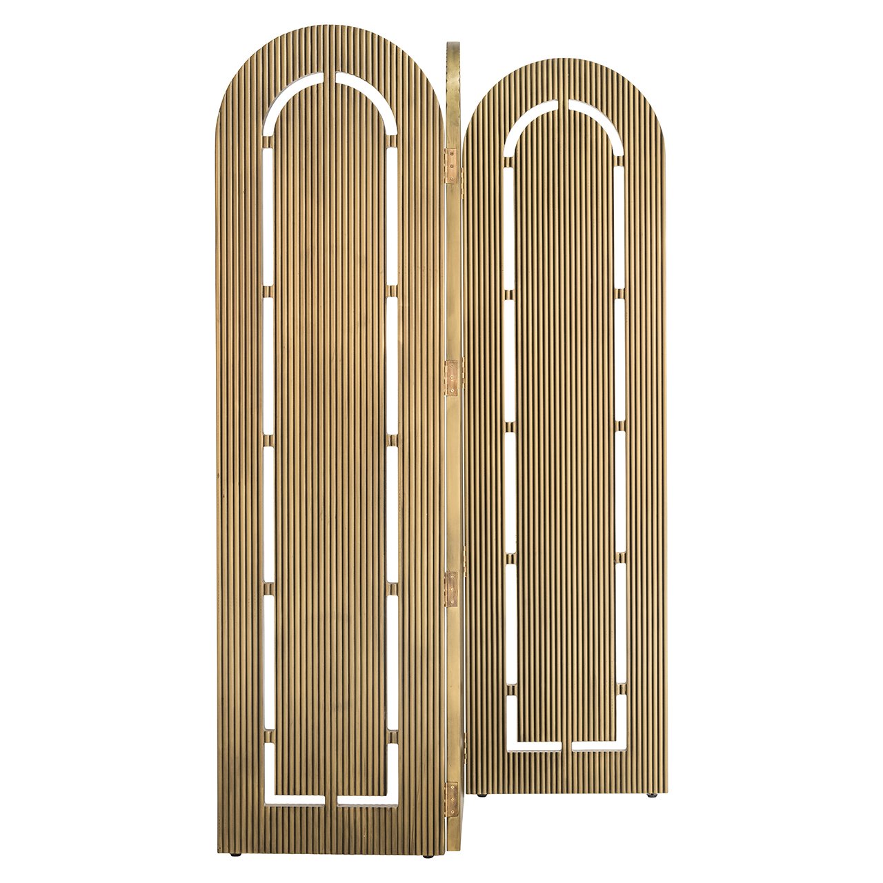 Richmond Interiors Macallen Room Divider - Brushed Gold