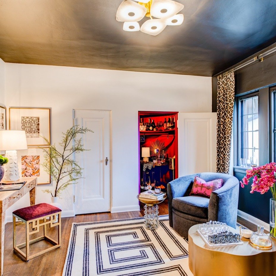 Holmdel 6 Light Semi Flush - Aged Brass Hudson Valley Lighting 7