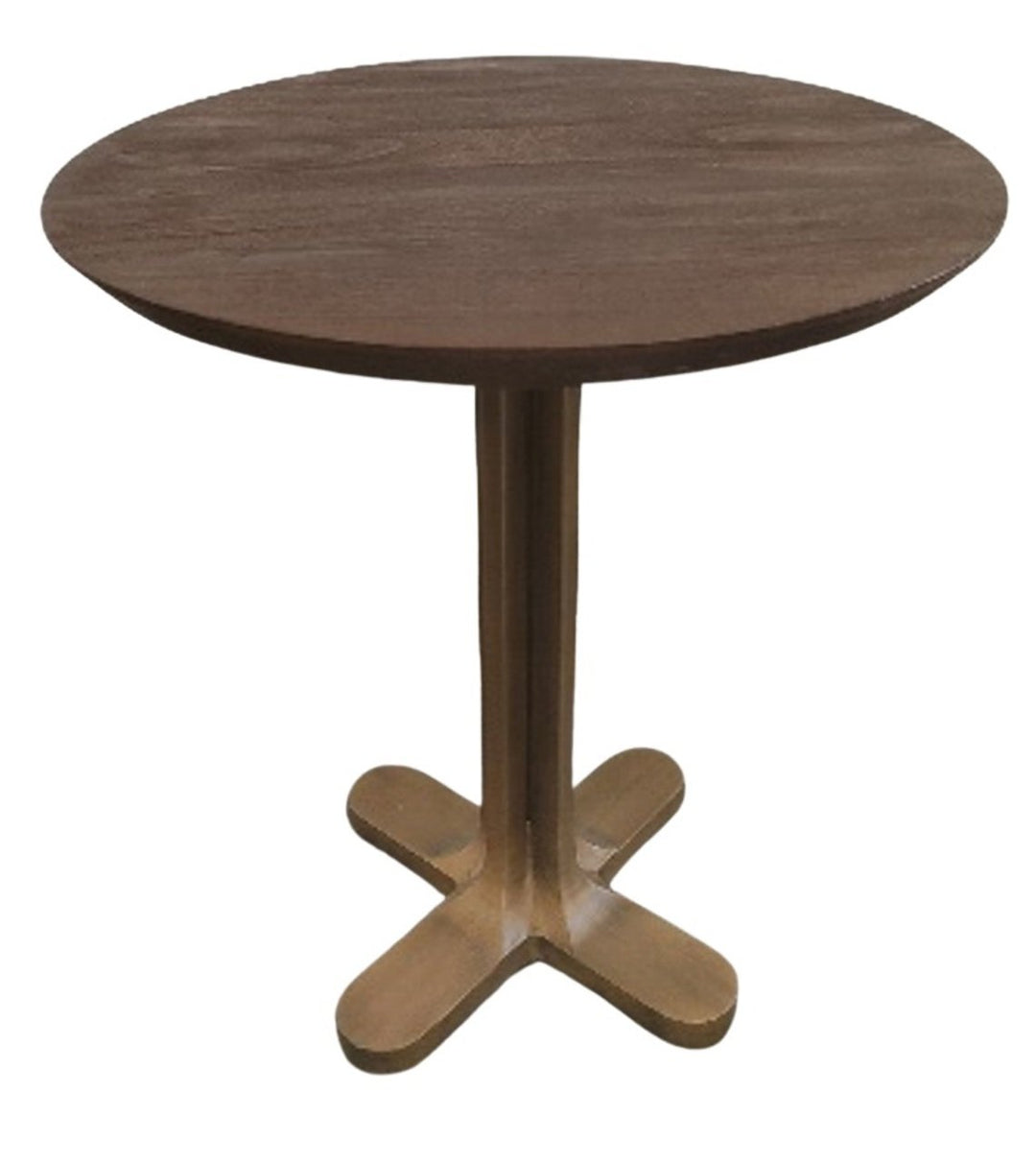 Revelin Round Bistro Table 75cm - Dark Brown Richmond 1