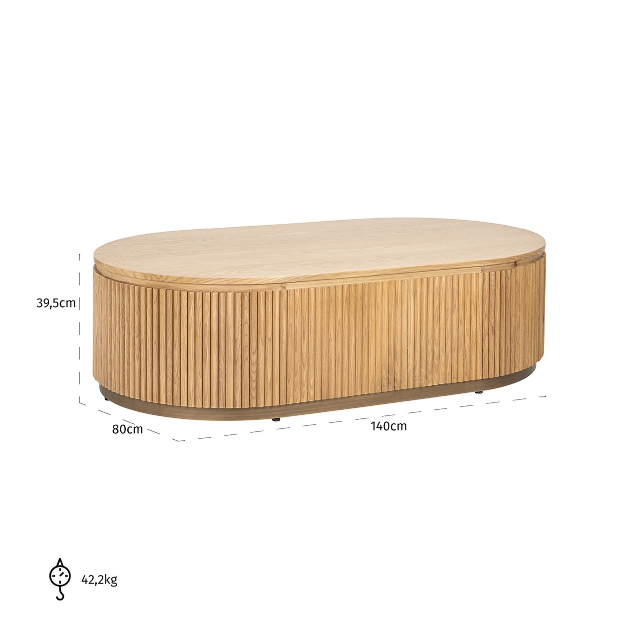 Richmond Interiors Belfort Capsule Coffee Table