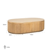 Richmond Interiors Belfort Capsule Coffee Table