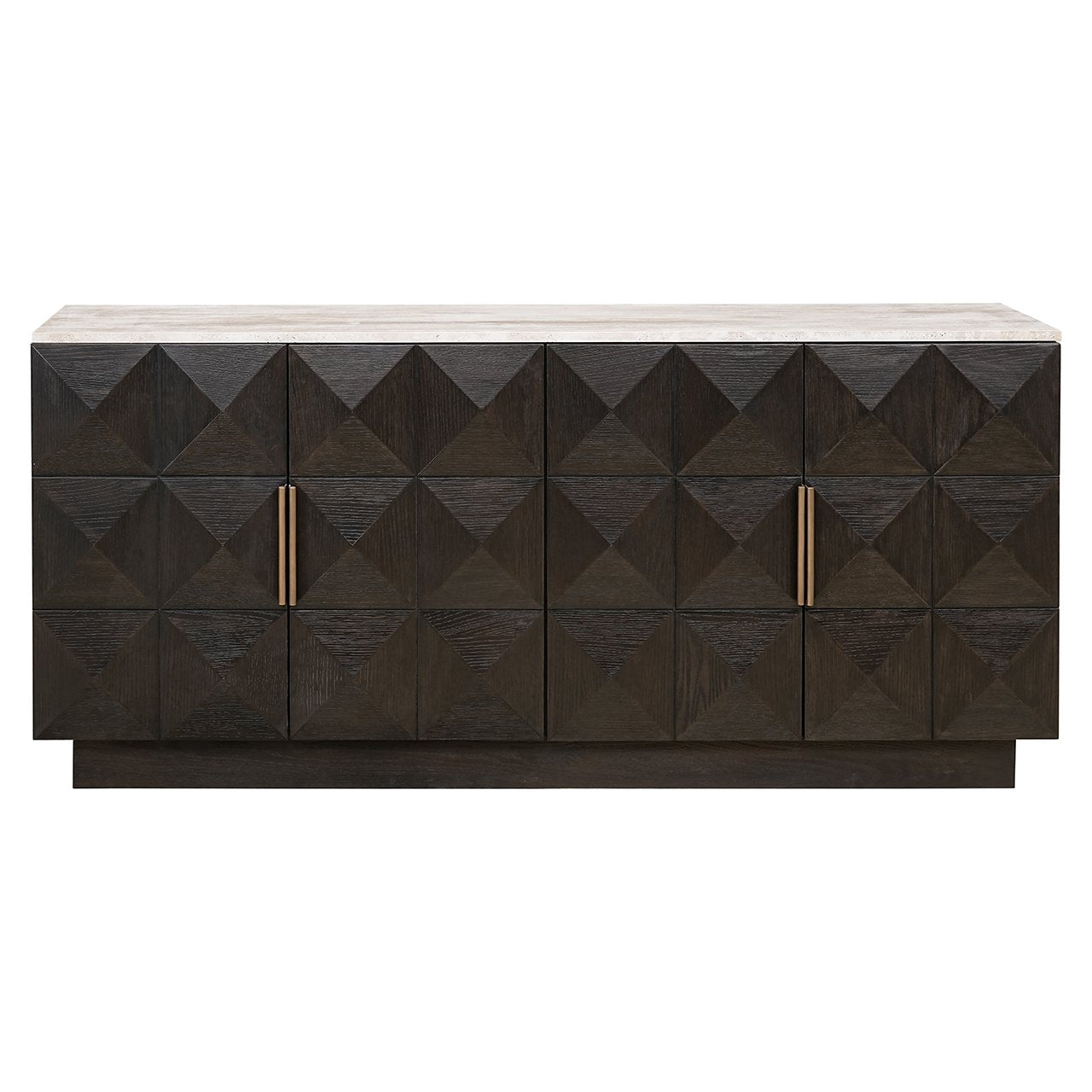 Richmond Interiors Claremont 4 Door Brown Sideboard