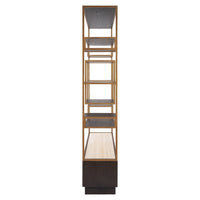 Richmond Interiors Claremont Brown Display Cabinet