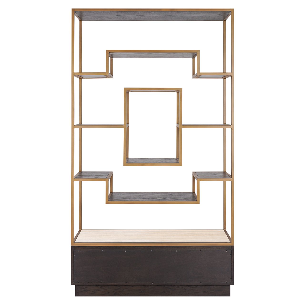 Richmond Interiors Claremont Brown Display Cabinet