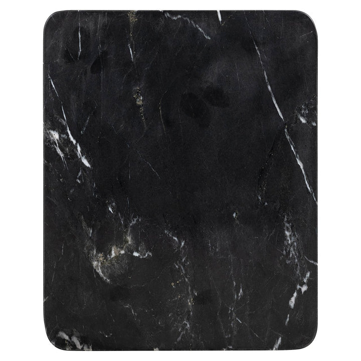 Benson Marble Square Side Table - Black Richmond 4