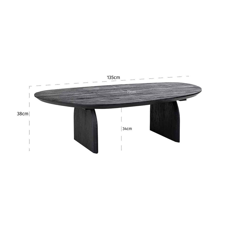 Richmond Interiors Hudson Coffee Table in Black