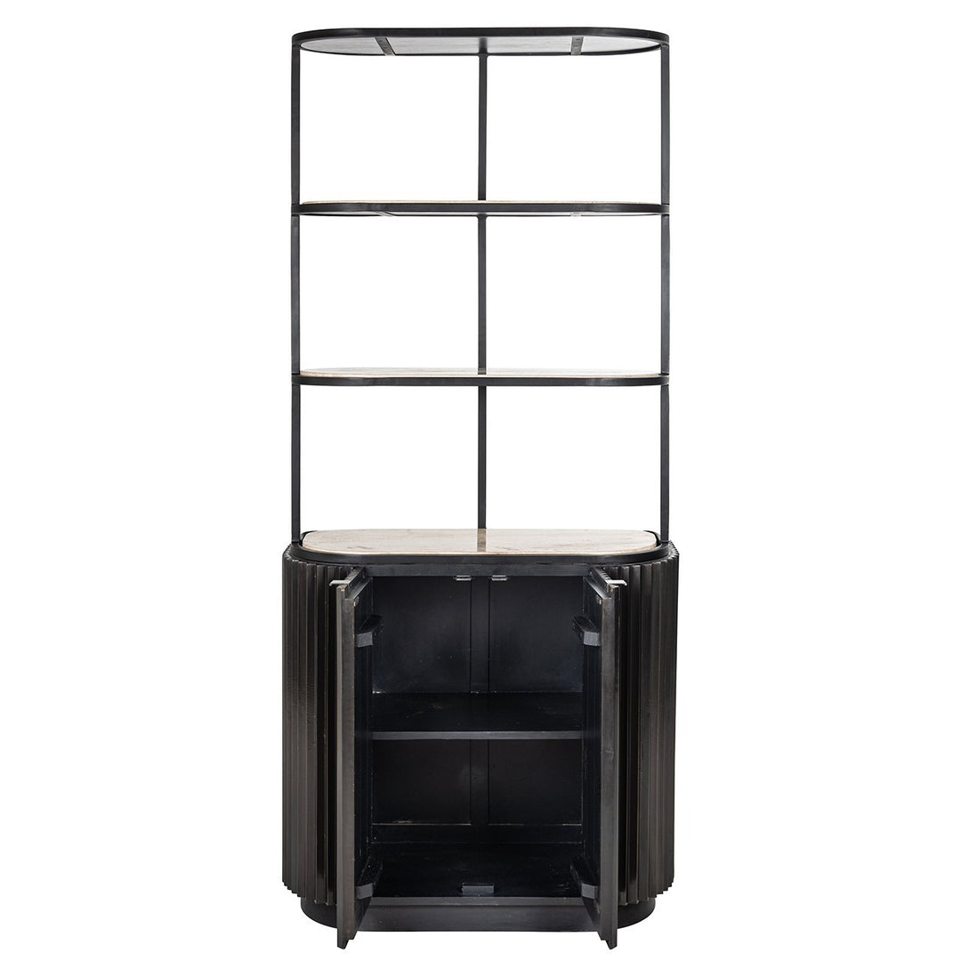 Hampton 2 Door 2 Shelf Cabinet Richmond 4