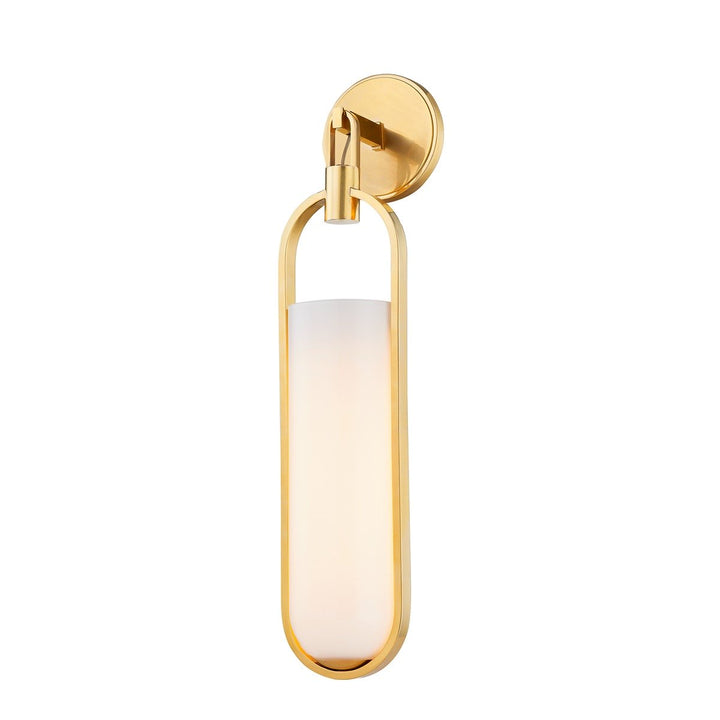Lorimer 1 Light Wall Sconce - Aged Brass Hudson Valley Lighting 1
