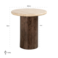 Richmond Interiors Douglas End Table - 50cm