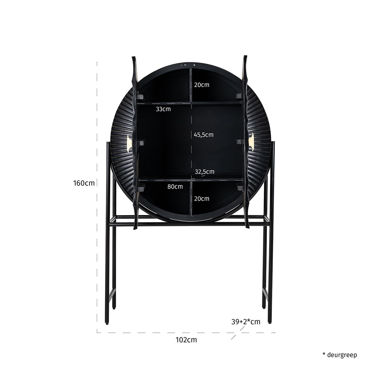 Richmond Interiors Feda Bar Cabinet