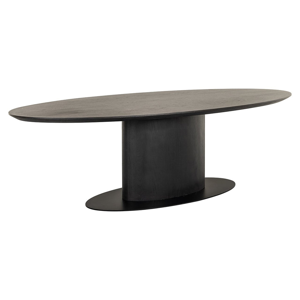 Gordon Oval Dining Table 300cm - Dark Coffee Richmond 2