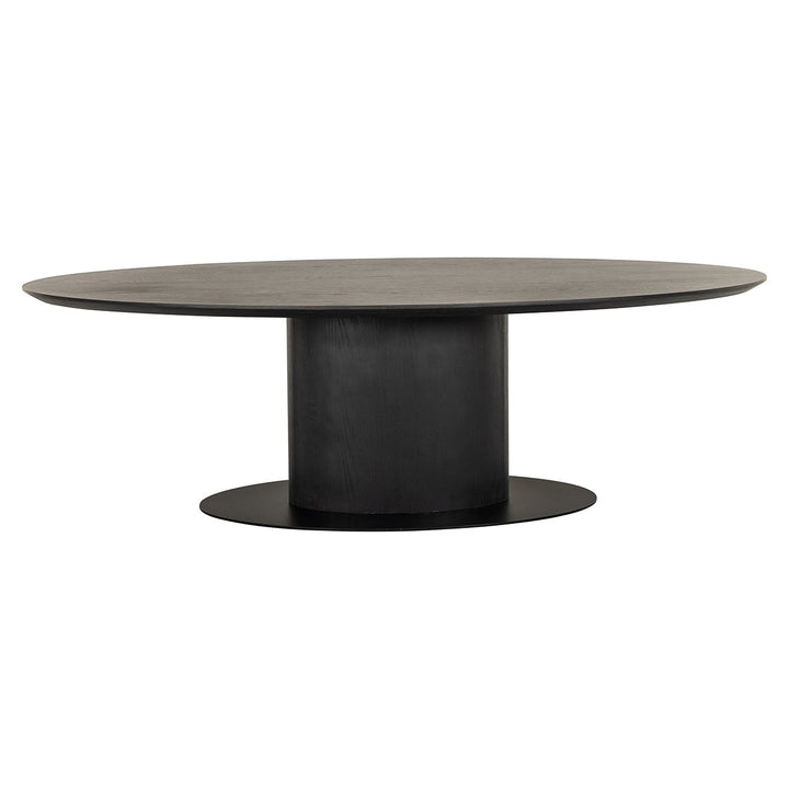 Gordon Oval Dining Table 300cm - Dark Coffee Richmond 1