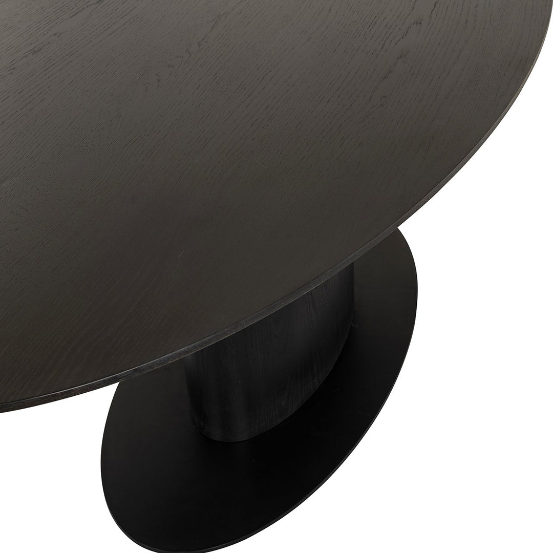 Gordon Oval Dining Table 300cm - Dark Coffee Richmond 4
