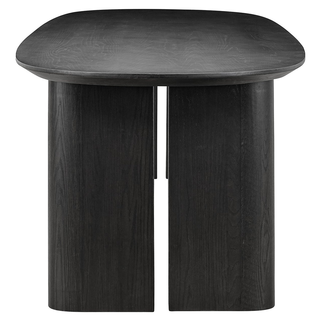 Durban Oval Dining Table 300cm - Dark Coffee Richmond 7