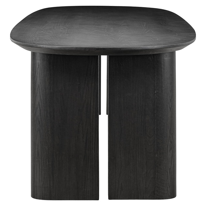 Durban Oval Dining Table 300cm - Dark Coffee Richmond 7