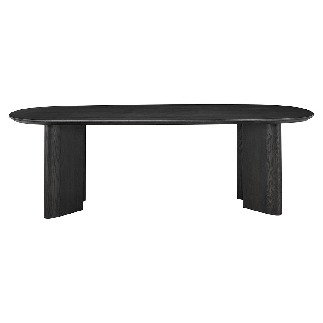 Durban Oval Dining Table 300cm - Dark Coffee Richmond 1