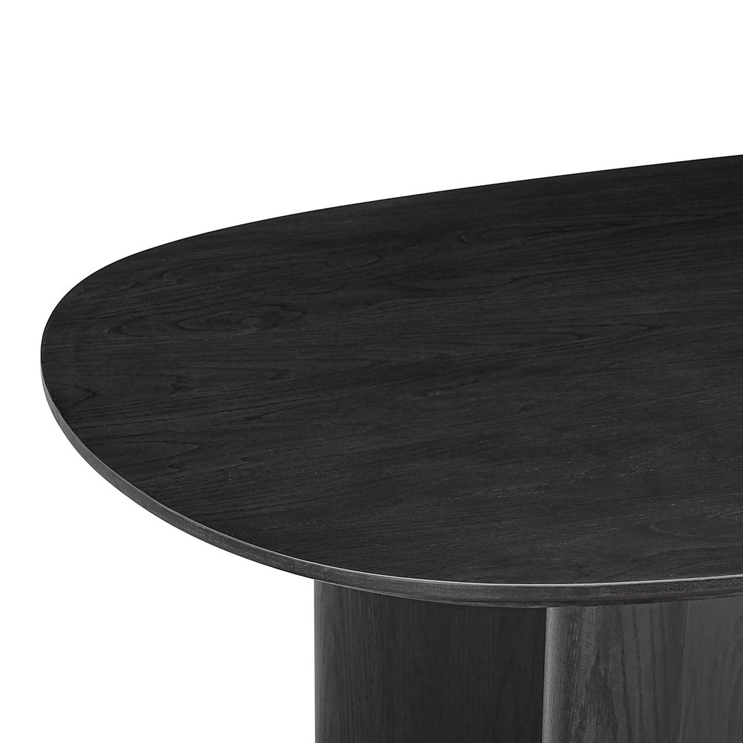Durban Oval Dining Table 300cm - Dark Coffee Richmond 4