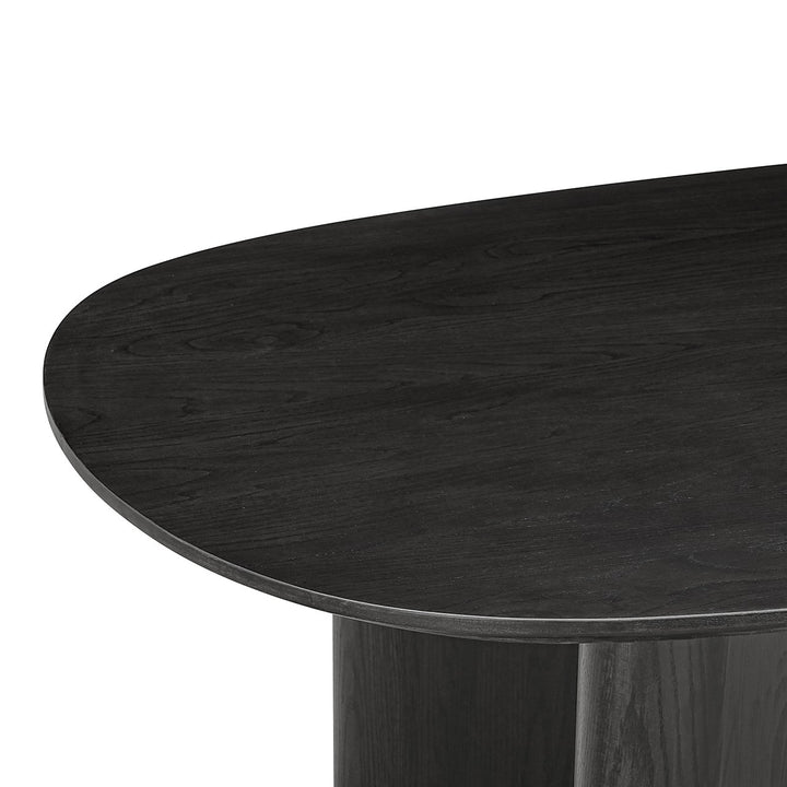 Durban Oval Dining Table 300cm - Dark Coffee Richmond 4