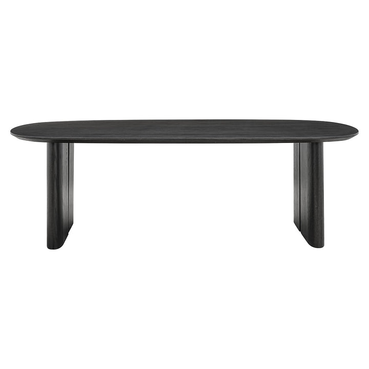 Durban Oval Dining Table 300cm - Dark Coffee Richmond 6