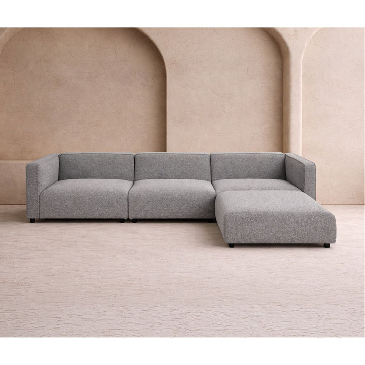Riviera Outdoor Modular Sofa (Crib 5) - Lima Grey